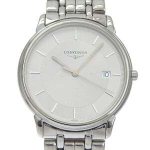 Longines Grand Classic L4.677.4 Stainless Steel Quartz Analog Watch with Gray...